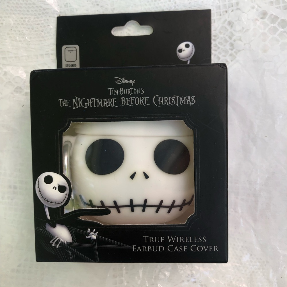 Disney The Nightmare Before Christmas Jack Skellington Earbud Case Cover Gen 1/2